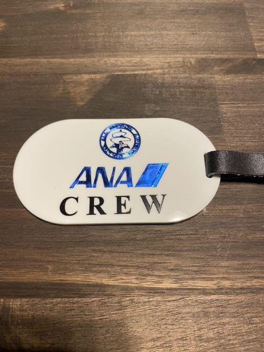 ANA クルータグ　CREW Amazon.co.jp: ANA クルータグ CREW TAG フライトタグ : 文房具